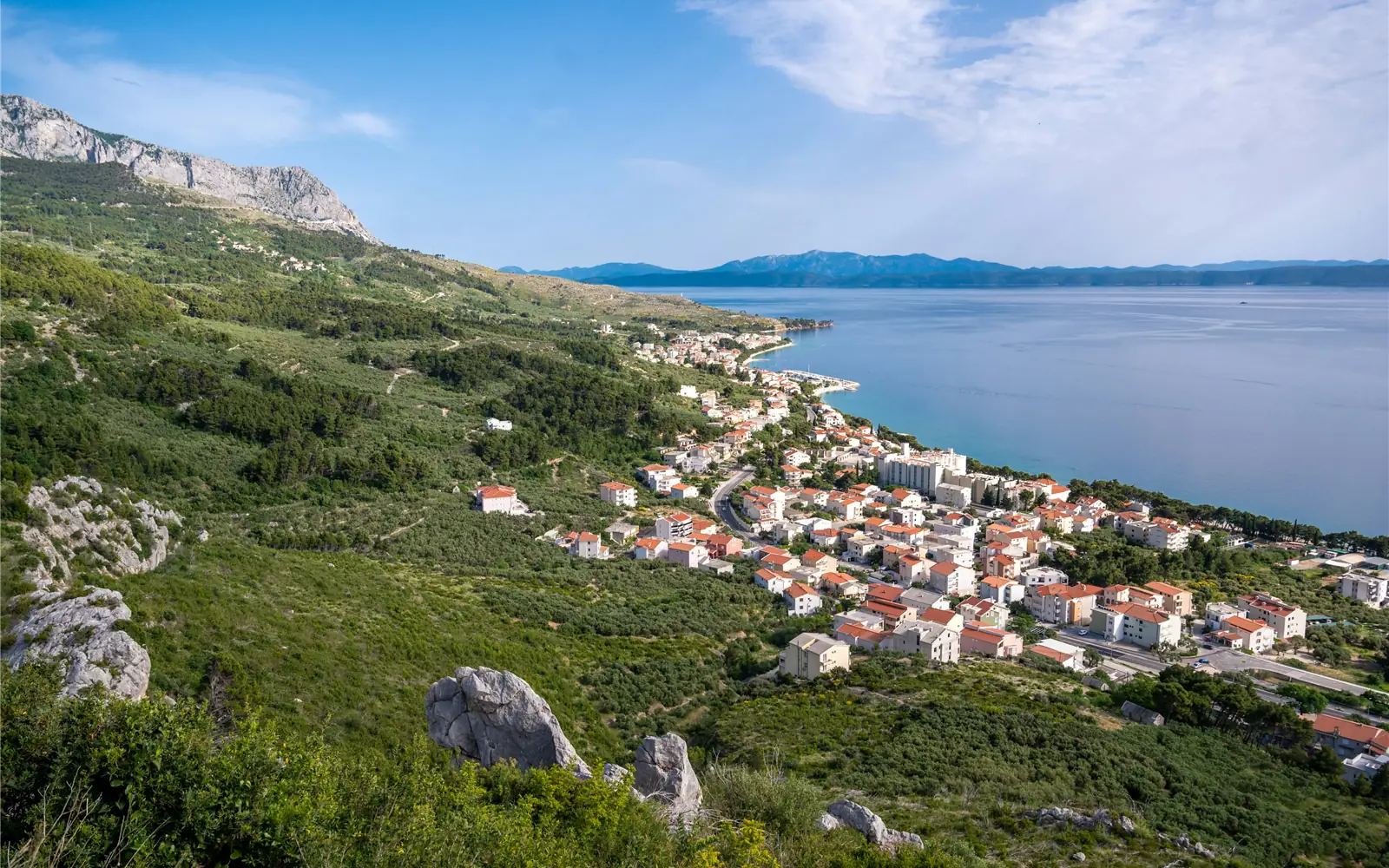 Makarska riva i planina Biokovo